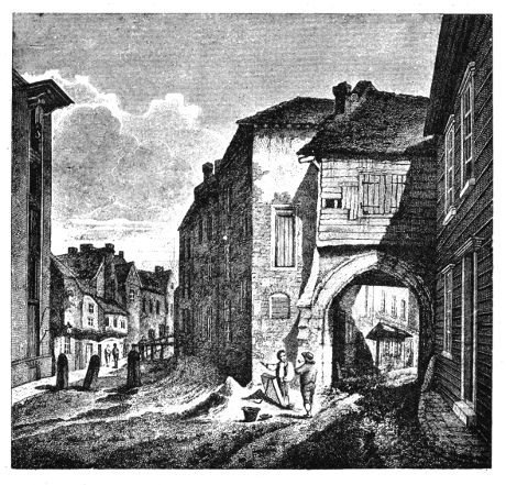 GATEWAY OF ST. MARY'S PRIORY, SOUTHWARK, 1811